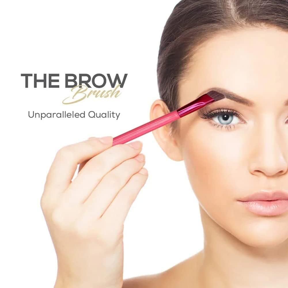 Novahebe – Cepillo de cejas multifunción, corrector de cejas multifunción, cepillo de contorno para cejas, brocha para cejas (cejas claras)