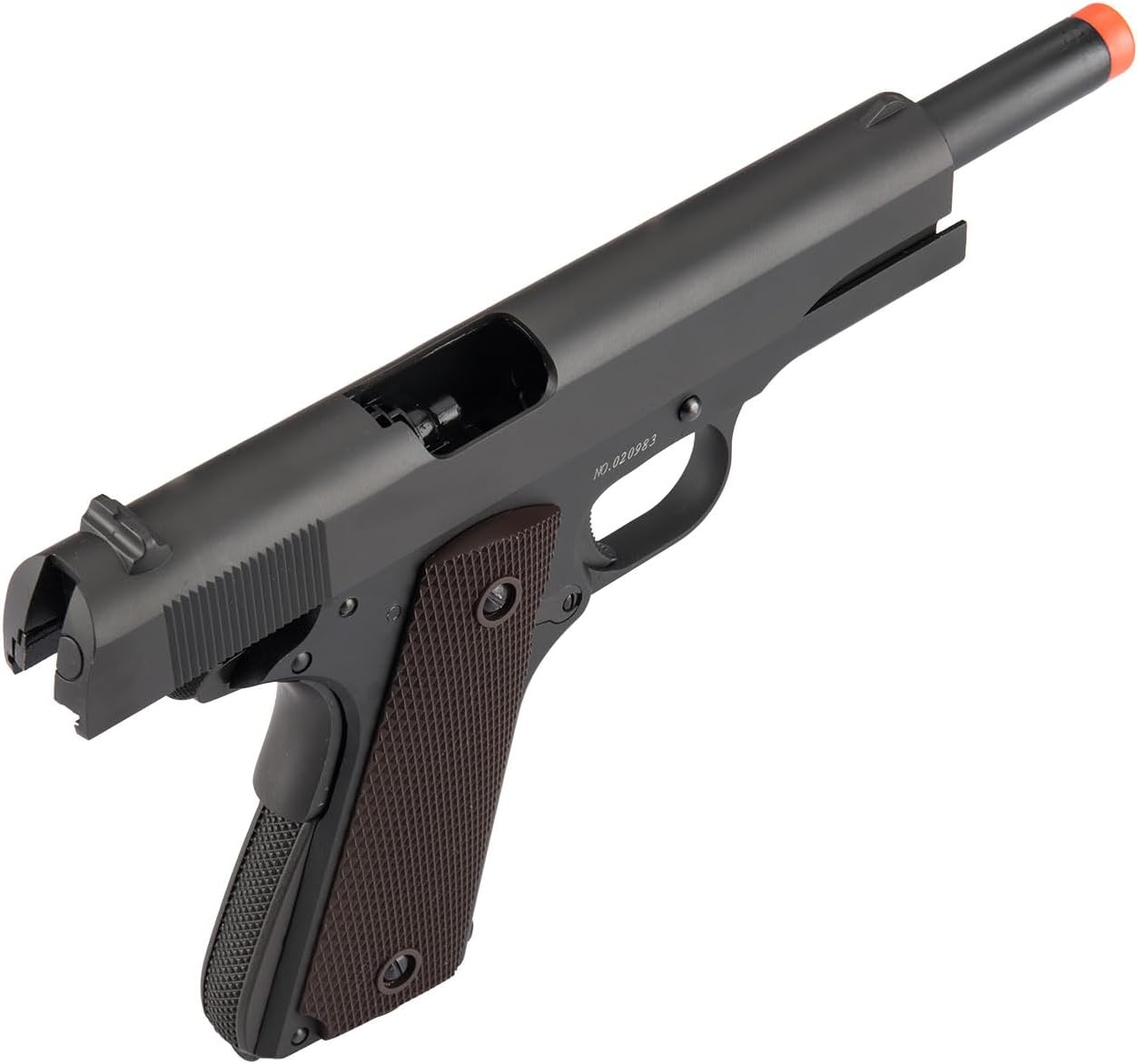 Goldenball X Double Bell M1911 Pistola de aire comprimido de gas – Negro