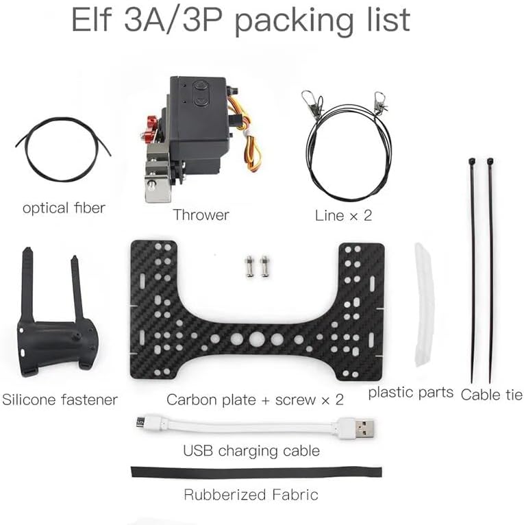 XNasu Parabólico airdrop servo interruptor kit de dispositivo de control remoto para D-JI Phantom 2  Phantom 3 Standard Drone Accesorios