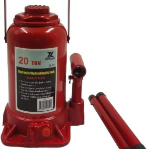Zeluga ZL211 20 toneladas 40,000 libras capacidad hidráulica soldada botella Jack, rojo Zeluga ZL211 20 toneladas 40,000 libras capacidad hidráulica soldada botella Jack, rojo
