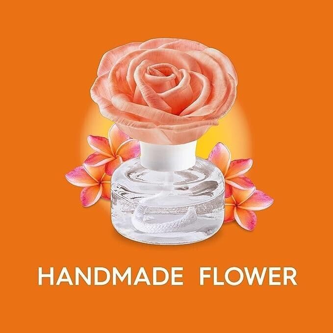 Renuzit – Difusor de fragancia de flores aromáticas para regalo, flor hecha a mano, infundida con aceites esenciales, difusor pequeño decorativo,