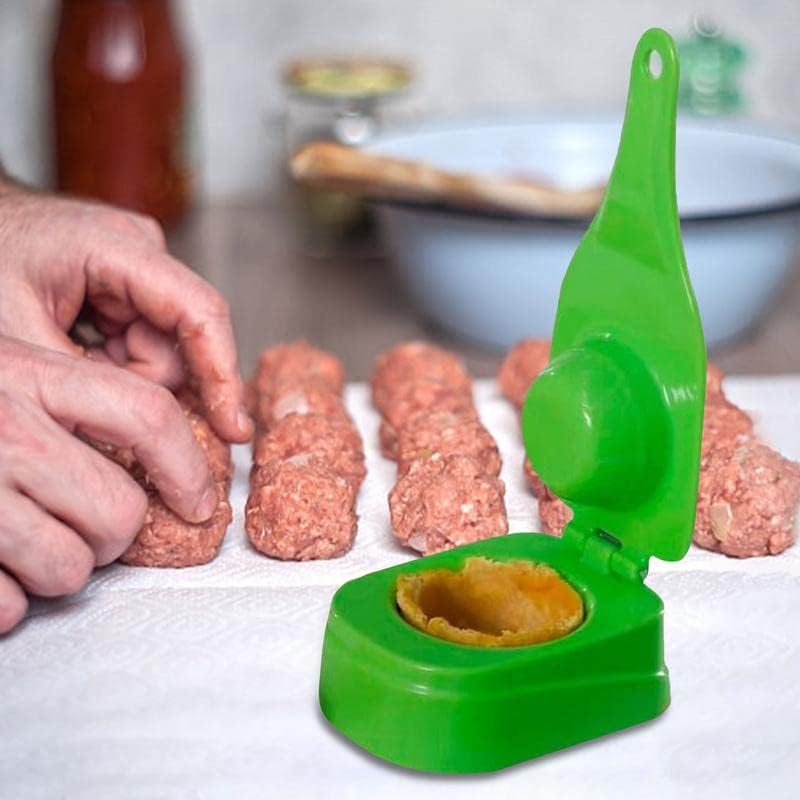 Molde de albóndigas, molde para hacer albóndigas, molde de cocina para pastel frito y postre
