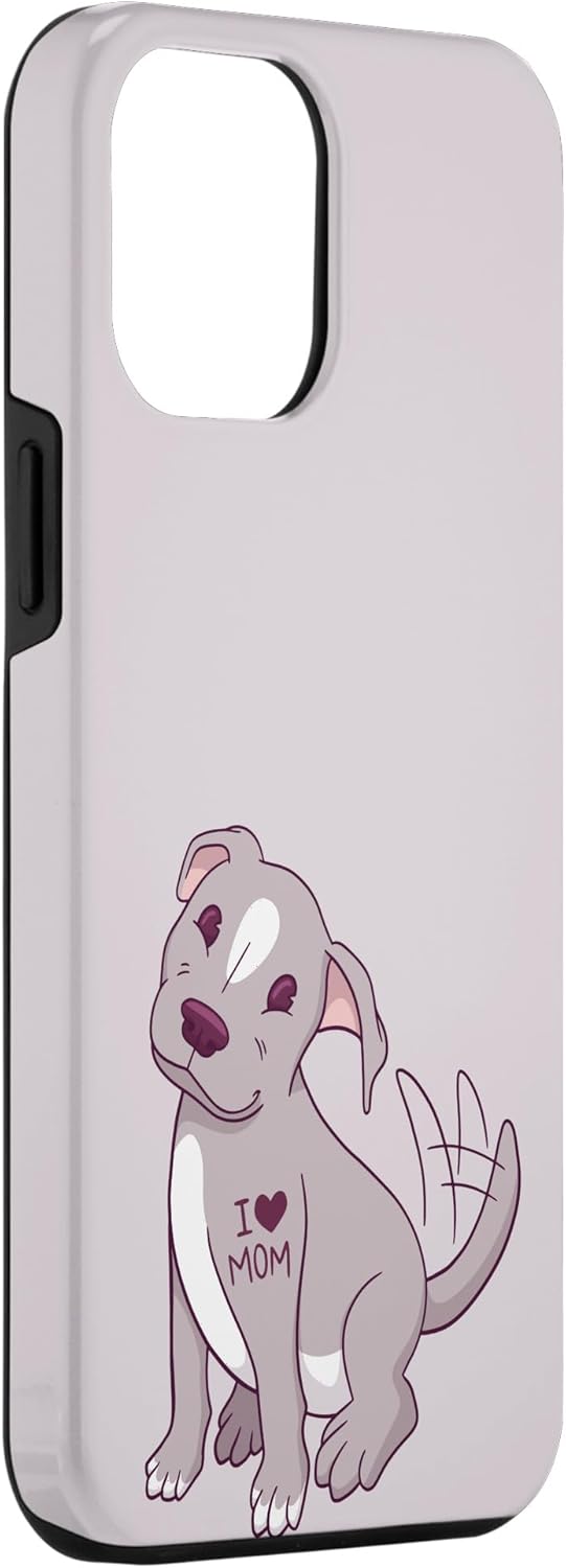 Bonita funda Pitbull para iPhone 13 Pro Max