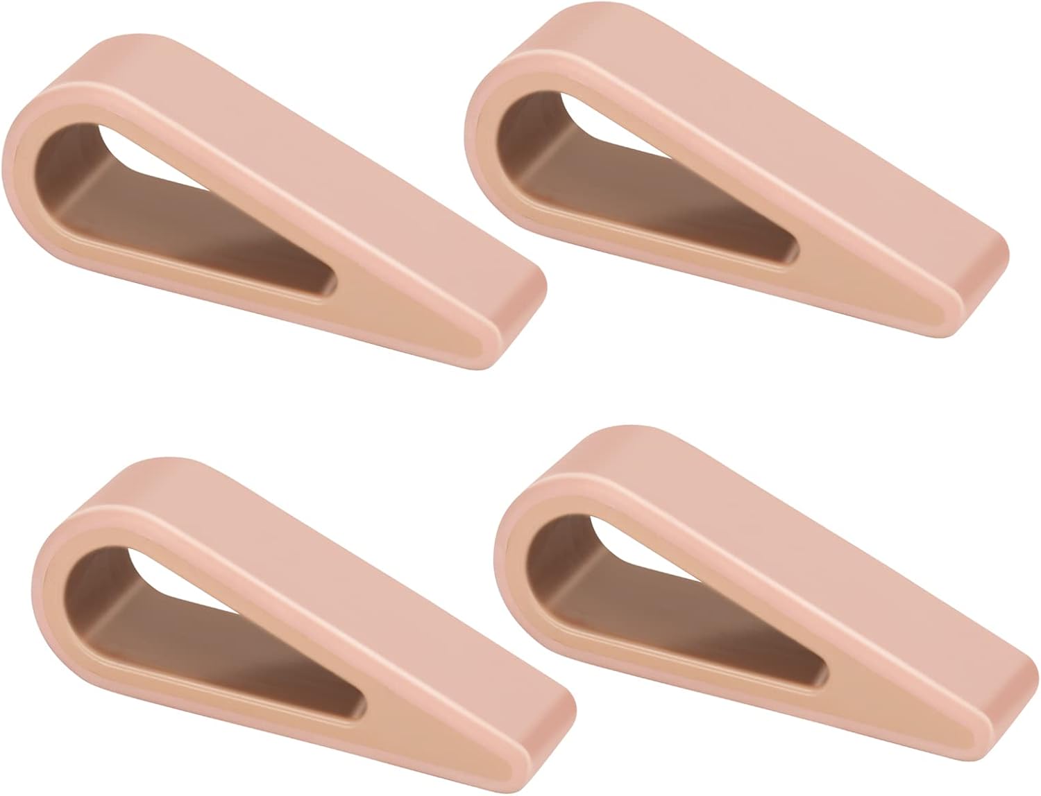 SUPBEE Soporte universal para teclado de computadora portátilcomputadora, 4 unidades Soporte elevador de cuña inclinable de goma para escritorio,