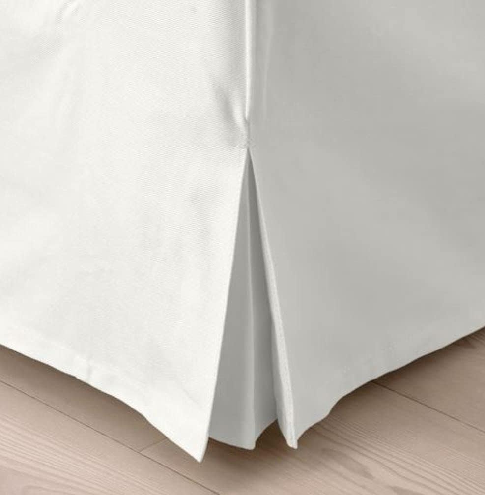 Funda de repuesto para sofá compatible con IKEA Ektorp, color blanco blando, funda para sofá IKEA ektorp (funda de 3 asientos (no es compatible con