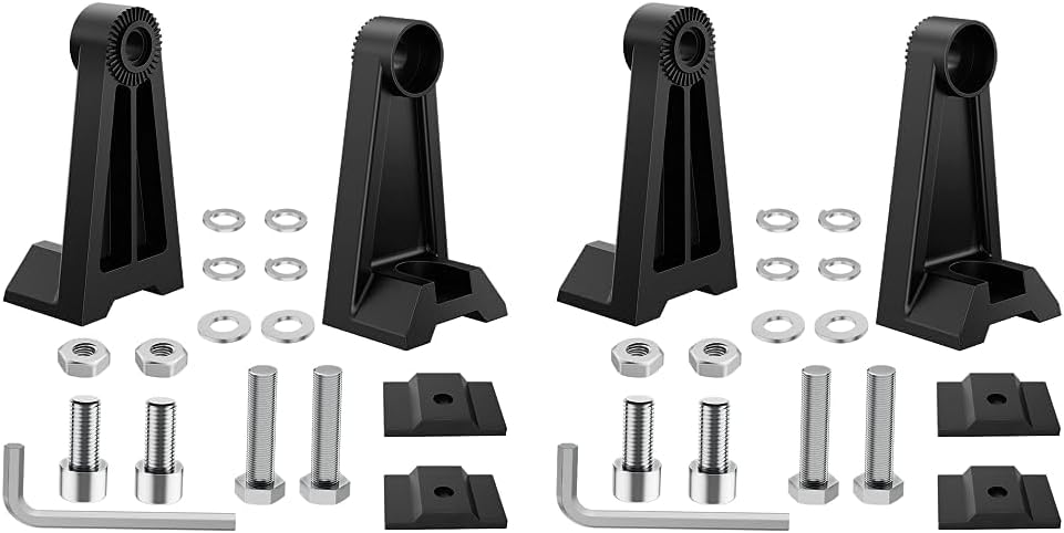 Nilight 2 soportes de montaje lateral universales ajustables para barra de luz LED, 2 años de garantía (paquete de 2)