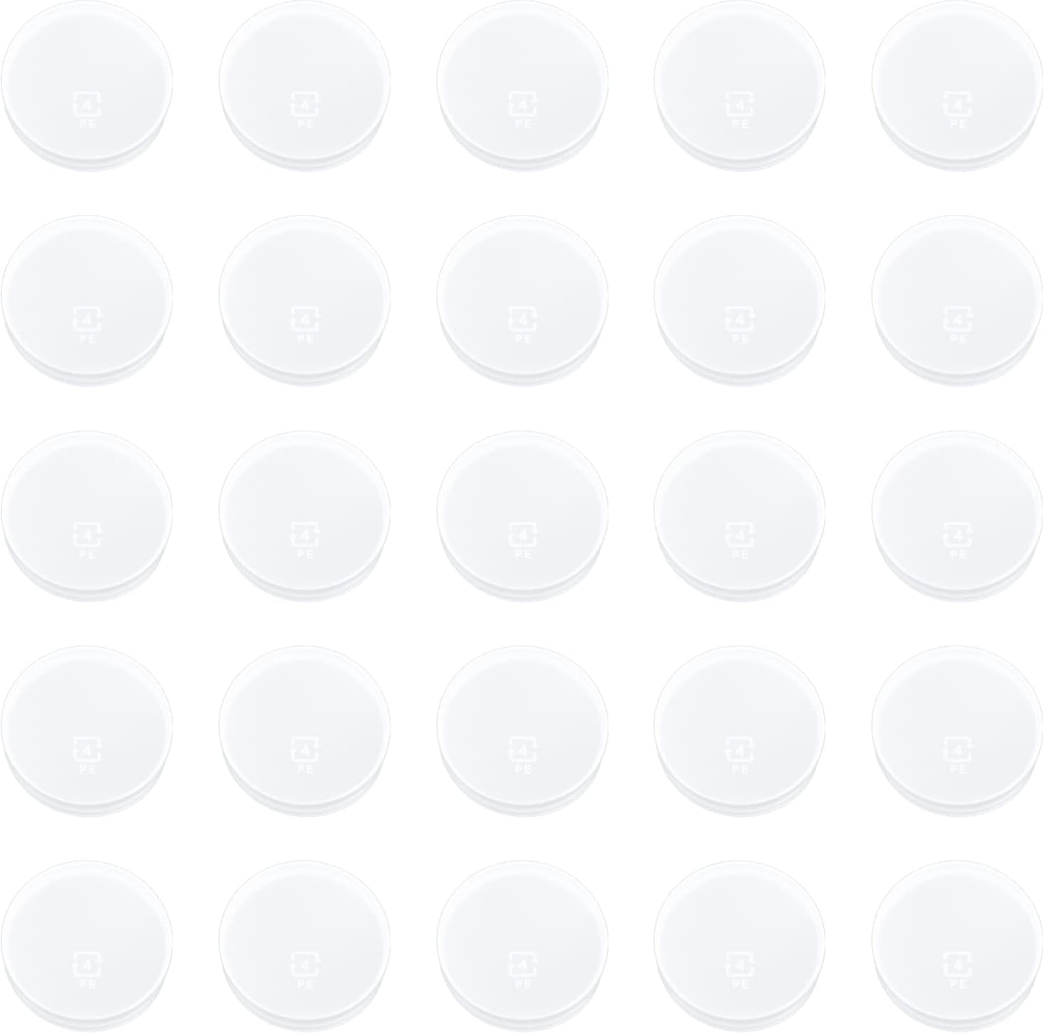 The Dairy Shoppe Drinks – 100 tapas para botellas de leche de repuesto, tapas a presión para botellas de leche de vidrio, resistentes a las grietas,