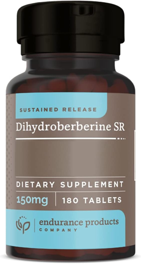 EPC ENDURANCE PRODUCTS COMPANY Dihidroberberina – Liberación sostenida – 150 mg de forma altamente biodisponible de berberina – (180 tabletas)