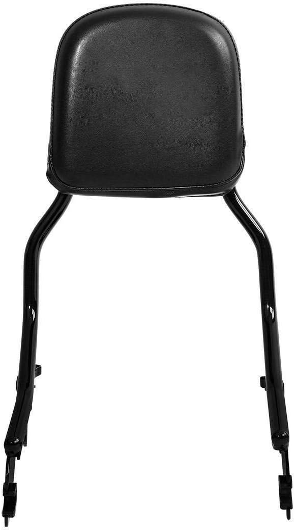 TCMT Respaldo vertical de barra Sissy estándar con kit de accesorios de acoplamiento para Harley Heritage Classic FLHC Street Bob FXBB 2018-2023