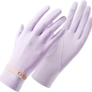 1 par de guantes elásticos de seda de hielo de verano con botones y puño, guantes de protección solar para mujer, guantes de protección solar para 1 par de guantes elásticos de seda de hielo de verano con botones y puño, guantes de protección solar para mujer, guantes de protección solar para
