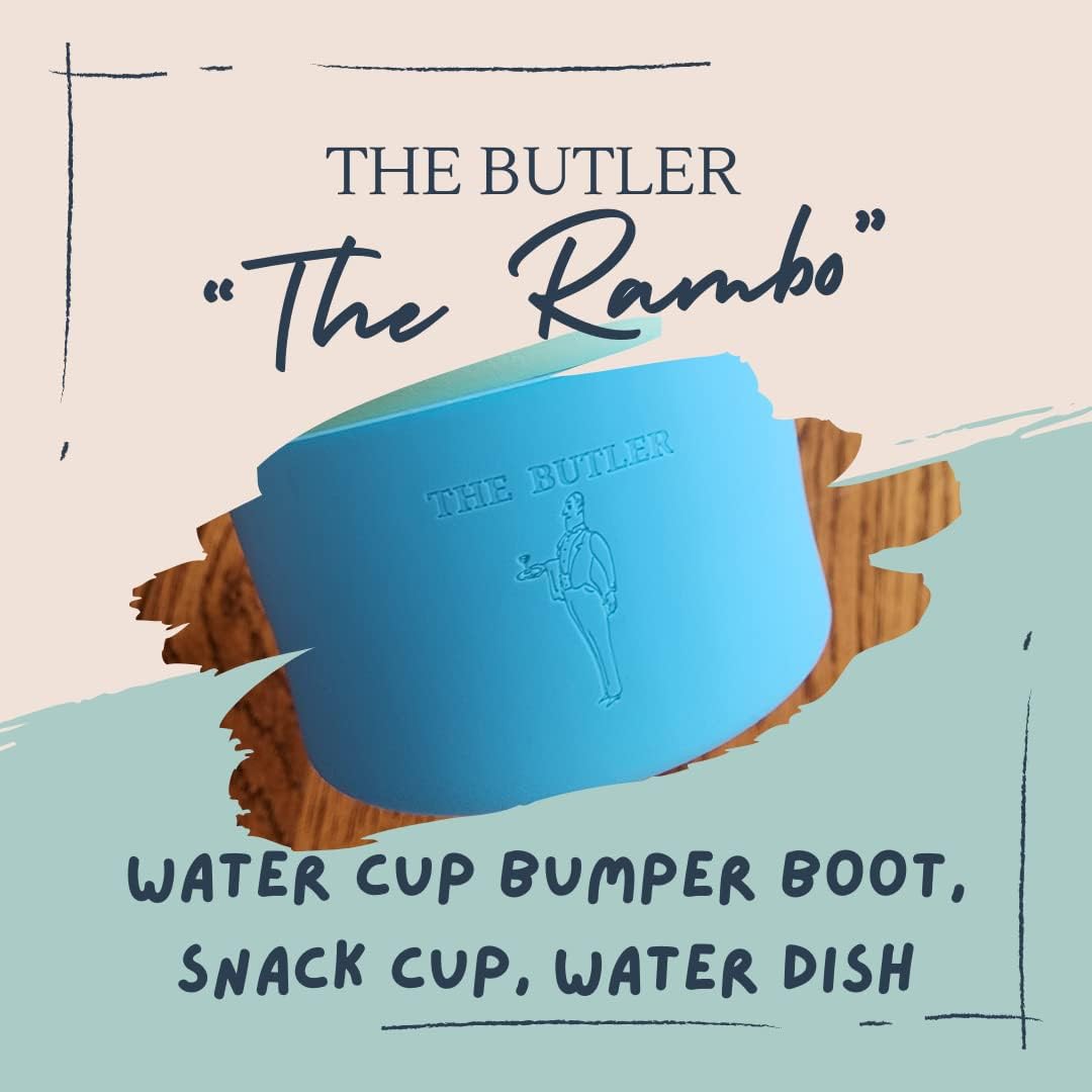 Parachoques para botella de agua, parachoques de botella de agua, silicona de grado alimenticio, se adapta a tazas de 12 oz – 40 onzas, funda