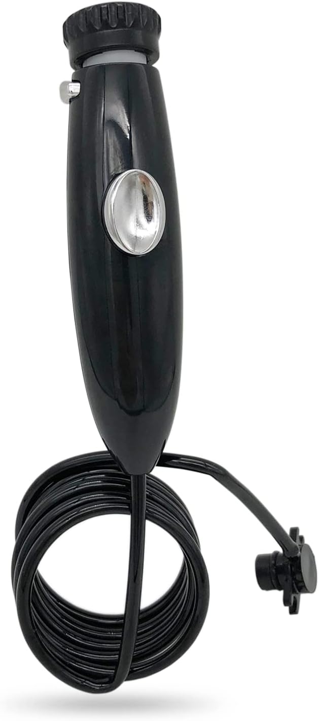 Piezas de repuesto compatibles con Waterpik Water Flosser, mangueramanijakit de accesorios de válvula de goma, color negro