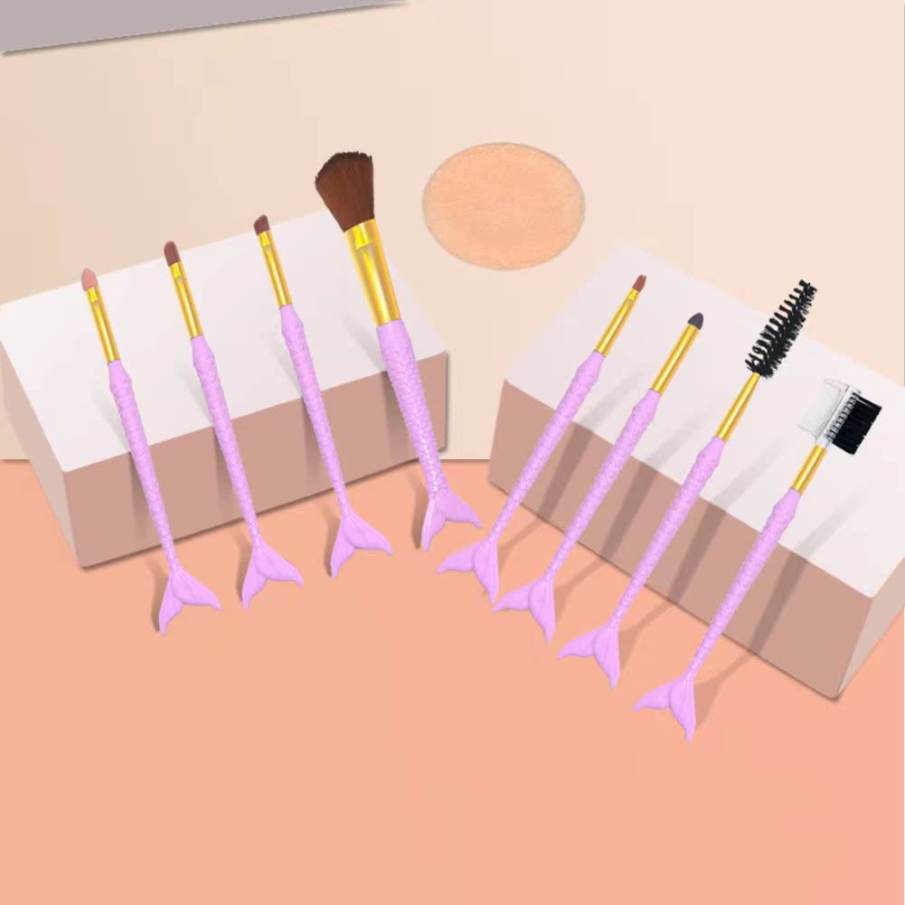 Cepillo de maquillaje profesional, cerdas suaves, brochas de maquillaje para el cabello, delineador de ojos, contorno de labios, cejas, contorno de