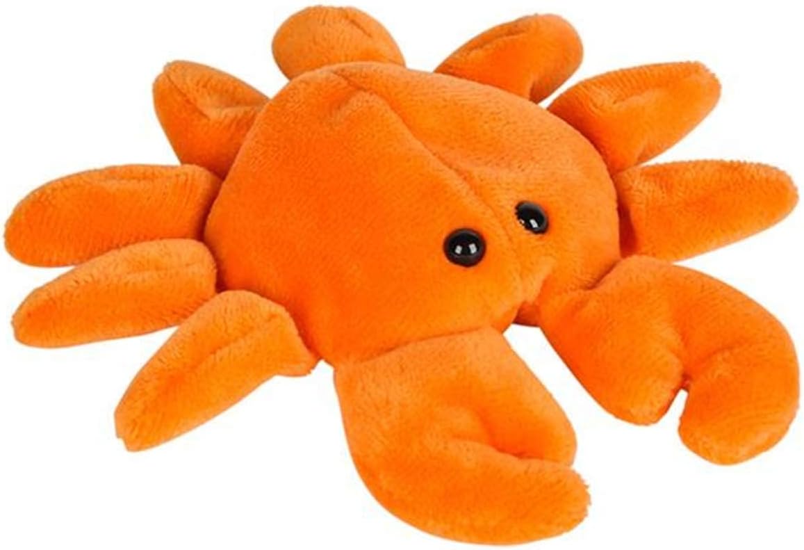 Forest & Twelfth Cangrejo de peluche, mini juguete de peluche para niños, recuerdos de fiesta en el océano y bolsas de golosinas, premios de caja