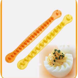 Egg Wave-Cut, Lace Egg Cutter Fancy Egg CutterSlicing Gadgets Kitchen AccessoriesMaterial safety and easy to clean2PcsSet Egg Wave-Cut, Lace Egg Cutter Fancy Egg CutterSlicing Gadgets Kitchen AccessoriesMaterial safety and easy to clean2PcsSet