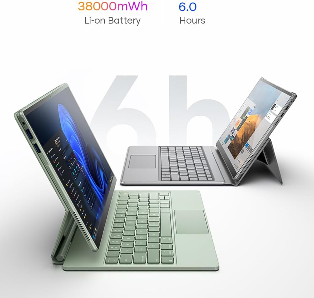 Docooler T30Pro – Computadora portátil con pantalla táctil IPS 2K de 13 pulgadas, 16 GB de RAM 512G-1T SSD, computadora de aprendizaje de oficina