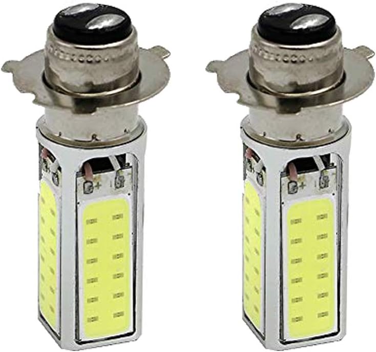 AUTOVIC 2 bombillas COB 6000K para Honda ATC110 ATC125M ATC185 ATC200 ATC200E ATC200M TRX125 TRX200SX TRX250 Reemplazar 34901-323-750 34901-HC3-003