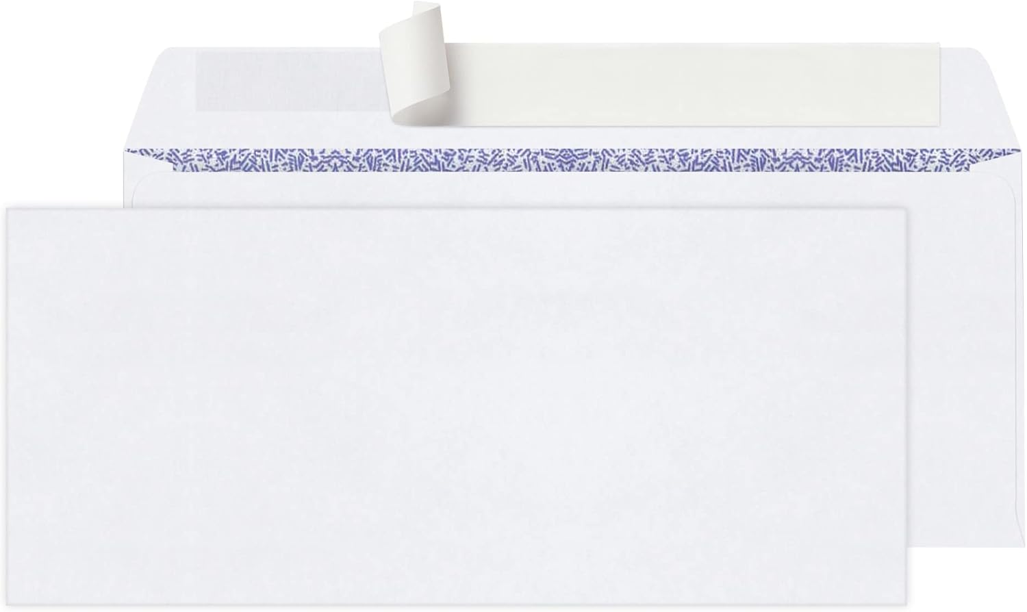 Office Depot Sobres comerciales Clean Seal(TM), #10 (4 18 pulgadas x 9 12 pulgadas), caja de 100, 77100