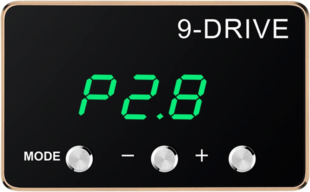 Controlador electrónico del acelerador, controlador electrónico del acelerador de 9 unidades, pedal de carreras, potente reemplazo de refuerzo para