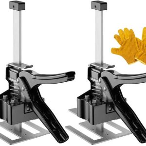 DUEBEL Paquete de 2 unidades de herramientas de brazo de ahorro de mano de obra, montaje de gato de hasta 374.8lbs, elevador de tablero, gabinete, DUEBEL Paquete de 2 unidades de herramientas de brazo de ahorro de mano de obra, montaje de gato de hasta 374.8lbs, elevador de tablero, gabinete,