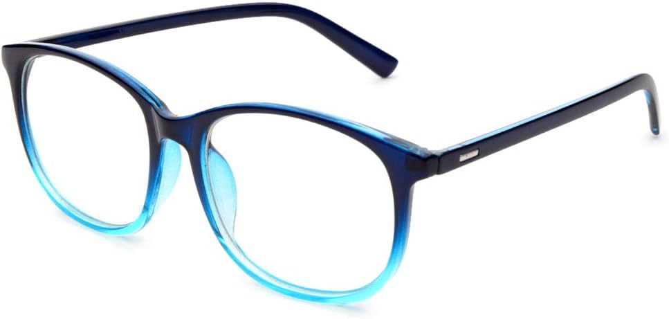 Gafas de miopía con montura de gran tamaño, 3.00 Fuerza corta de visión para hombres y mujeres