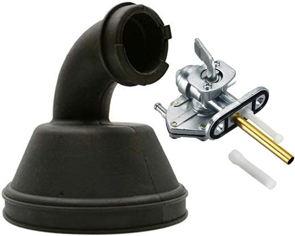 Carburador LT80 para Suzuki LT80 Quadsport ATV 1987-2006 Carburador con cargador de entrada de filtro de aire+bomba de interruptor de válvula de