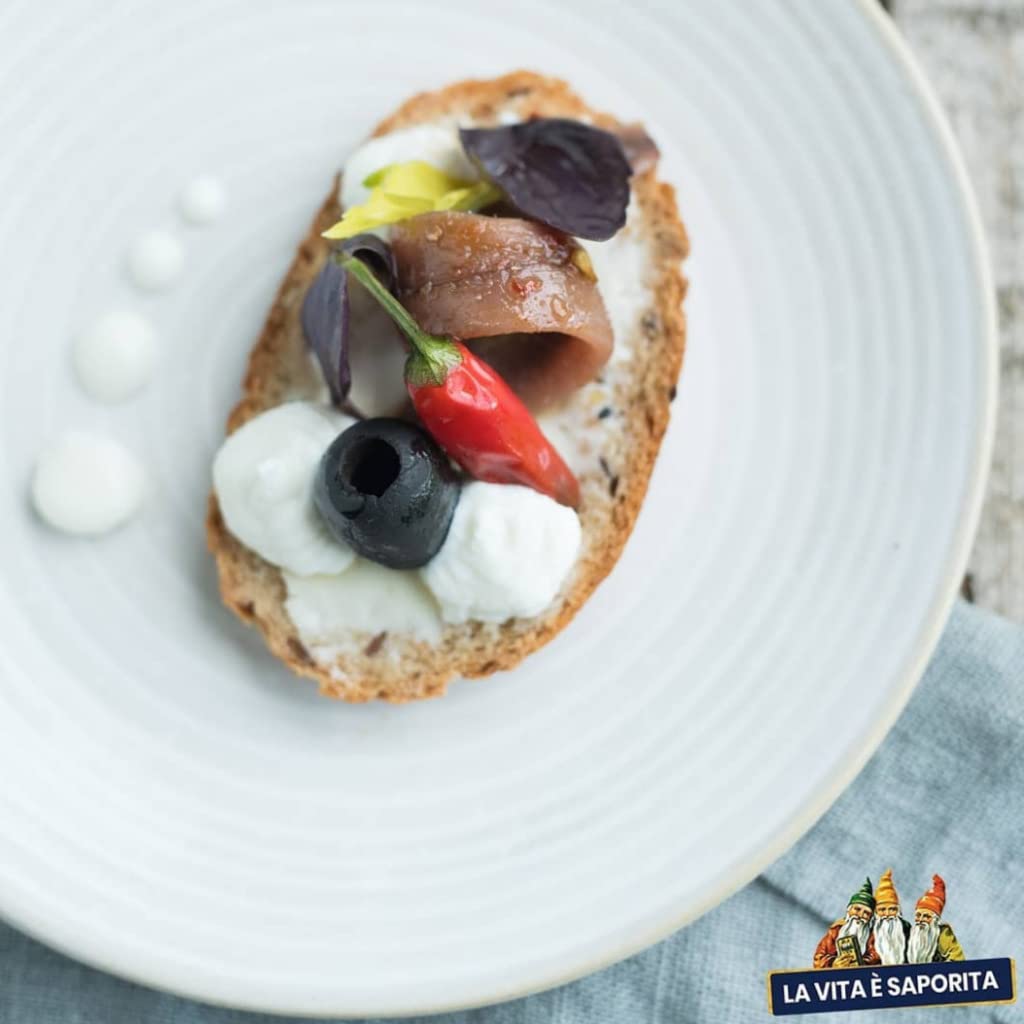 Filetes de Anchoa de Mar Cantábrico con Chili Rizzoli, fragantes, únicos en sabor (paquete de 3)