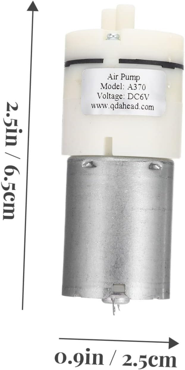 ERINGOGO Bomba de vacío micro Bomba de aire portátil Bomba de leche Bomba de aire pequeña eléctrica Bomba de aire A120 Bomba de diafragma Acuario