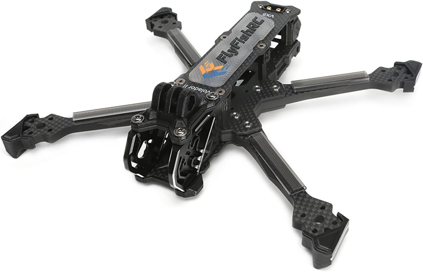 Volador II VX5 V2 RC FPV Drone Quad Frame Compatible para DJI O3 Unidad de Aire Caddx Vista T700 Fibra de Carbono Brazo de 0.236 in Drones 5