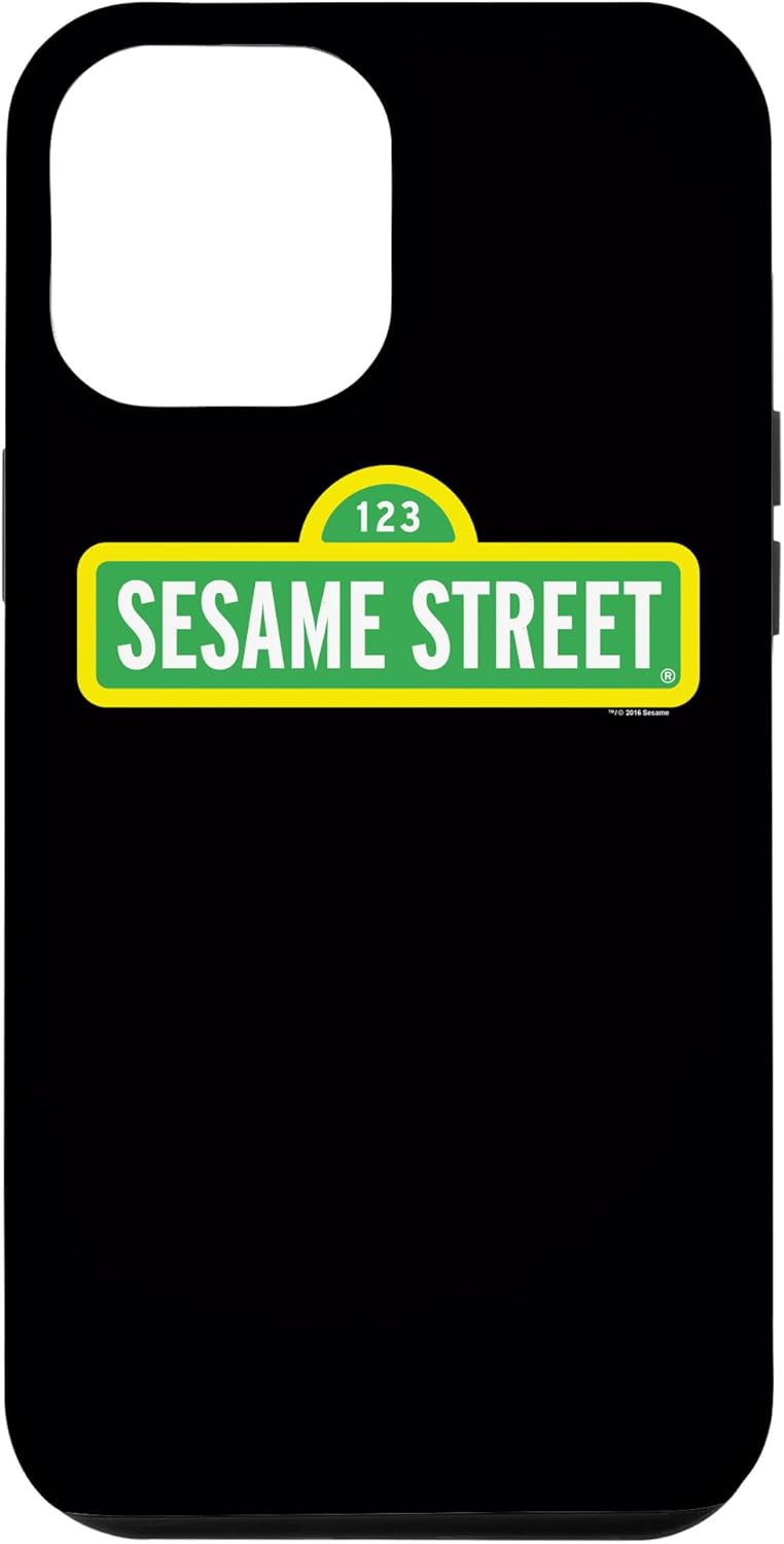Funda con logotipo de Sesame Street para iPhone 14 Pro Max