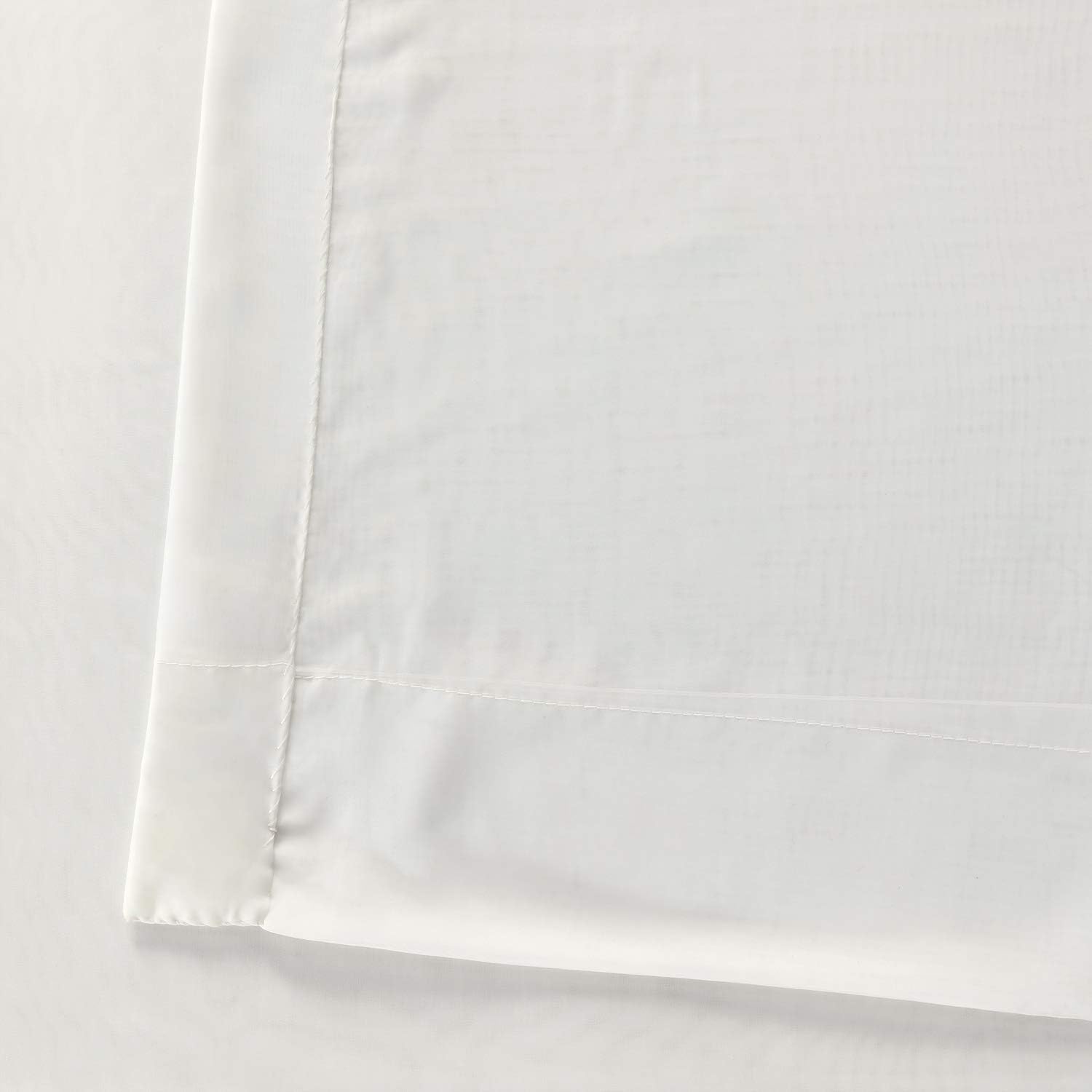 HPD Half Price Drapes SHCH-VOL3-96-PR – Par de cortinas traslúcidas de gasa de poliéster (2 paneles), 50 pulgadas de ancho x 96 pulgadas de largo,