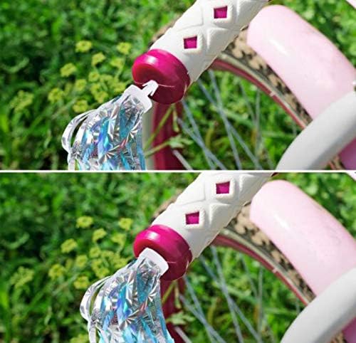 Manillar de bicicleta para niños, diseño de bandoleras coloridas