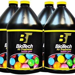 BioTech Ambientador con aroma a chicle sin disolventes nocivos y seguro para su uso en cualquier entorno, controla los olores de cigarrillos de BioTech Ambientador con aroma a chicle sin disolventes nocivos y seguro para su uso en cualquier entorno, controla los olores de cigarrillos de