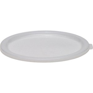 Cambro RFSC6148 Tapa de poliéster blanca para contenedores redondos de 6 y 8 cuartos de galón Cambro RFSC6148 Tapa de poliéster blanca para contenedores redondos de 6 y 8 cuartos de galón