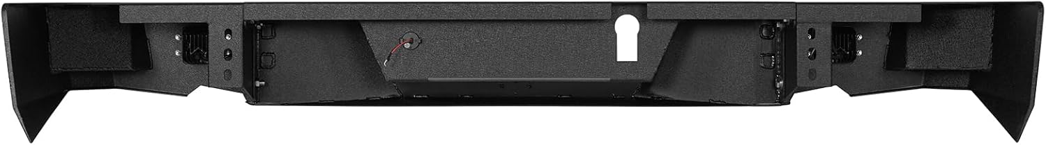 Hooke Road Ram 1500 – Parachoques trasero con luces LED para camioneta Dodge Ram 1500 2009-2018 (incluye clásico 2019-2023), acero resistente