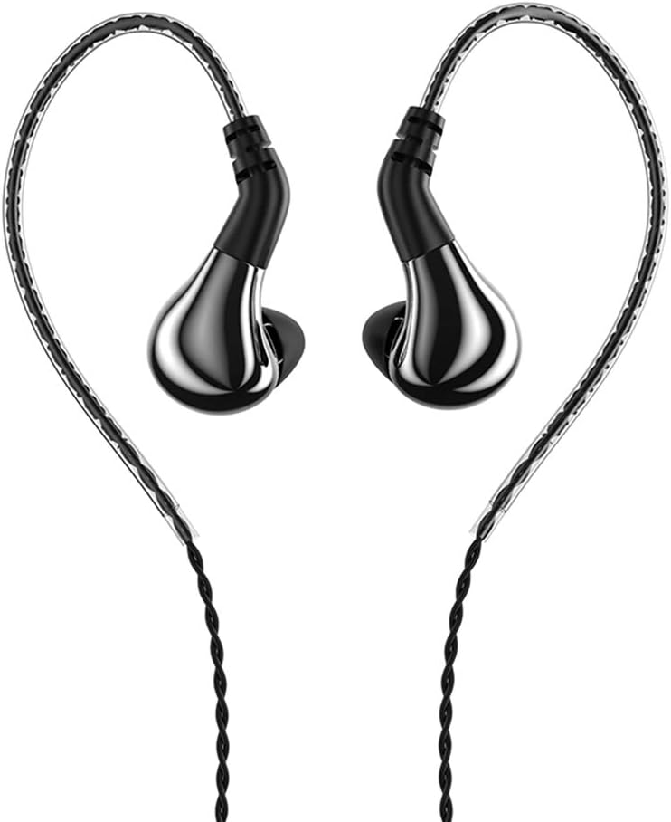 Linsoul BLON BL03 HiFi 0.3910mm carbono diafragma dinámico controlador auricular que se ajusta al oído IEM con 0.78mm0.031 2 pin cable desmontable