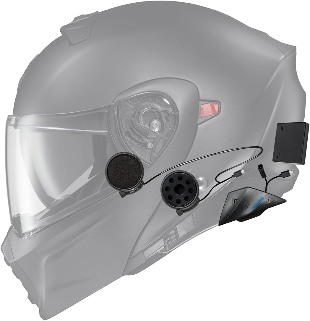 ScorpionEXO GT930 Dual Open Full Face Modular Transformer Casco Integrado EXO-COM Bluetooth Sistema de comunicación DOT ECE aprobado