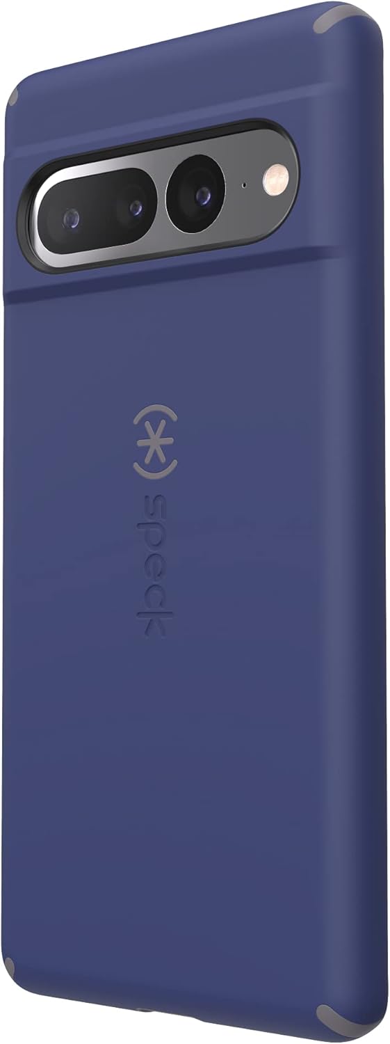 Speck Productos IMPACTHERO – Funda para Google Pixel 7 Pro, azul prusiano, gris nublado