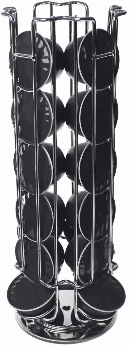 Paxanpax Soporte para cápsulas de café Dolce Gusto, 24 piezas con base giratoria de 360