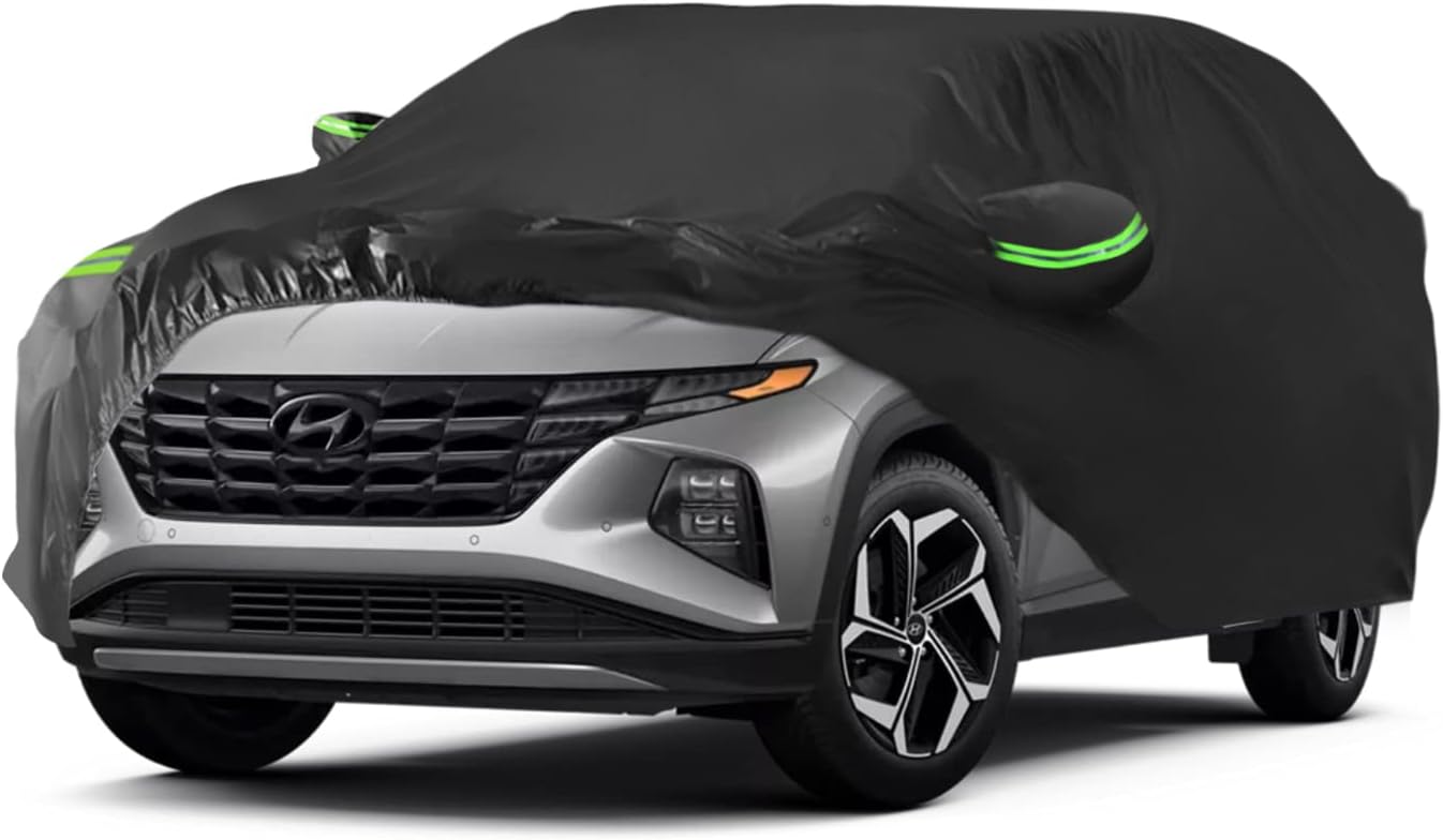 Proadsy – Cubierta para automóvil, para todo tipo de clima, a prueba de viento, polvo, nieve, lluvia, rayos UV y granizo, para interiores y