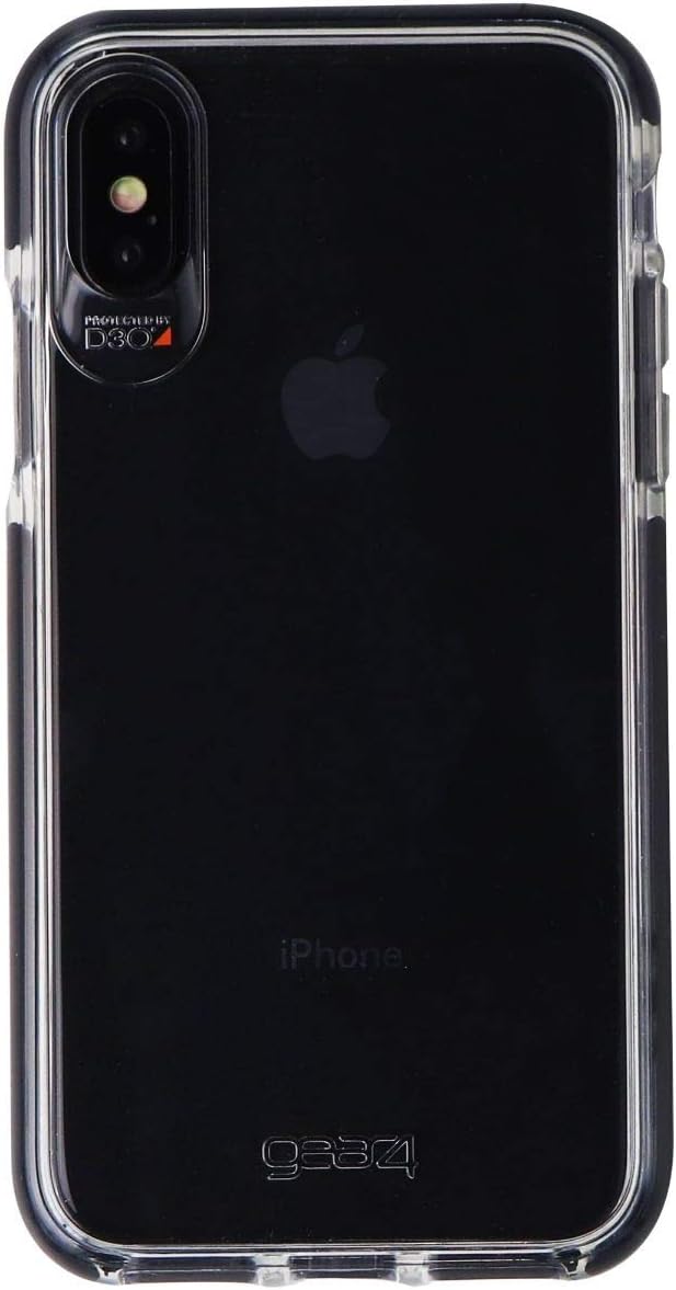 Gear4 ZAGG Piccadilly – Funda con protección avanzada contra impactos protegida por D3O, diseño delgado y resistente para Apple iPhone XsX, color