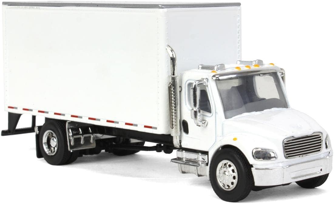 164 Freightliner M2 Van Box Truck, blanco liso 35501