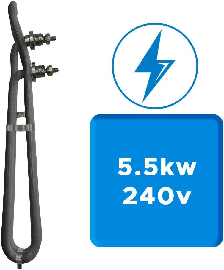 5.5kw 240v Titanium Flo-Thru Calefacción universal de la tina caliente del reemplazo del elemento del calentador
