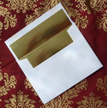 As Winter Calls – Tarjetas de Navidad en caja, 15 tarjetas y 16 sobres forrados con papel de aluminio