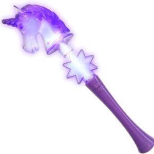 ArtCreativity Varita de unicornio iluminada, varita de princesa de 14.5 pulgadas con efecto LED intermitente y sonidos mágicos, baterías incluidas, ArtCreativity Varita de unicornio iluminada, varita de princesa de 14.5 pulgadas con efecto LED intermitente y sonidos mágicos, baterías incluidas,