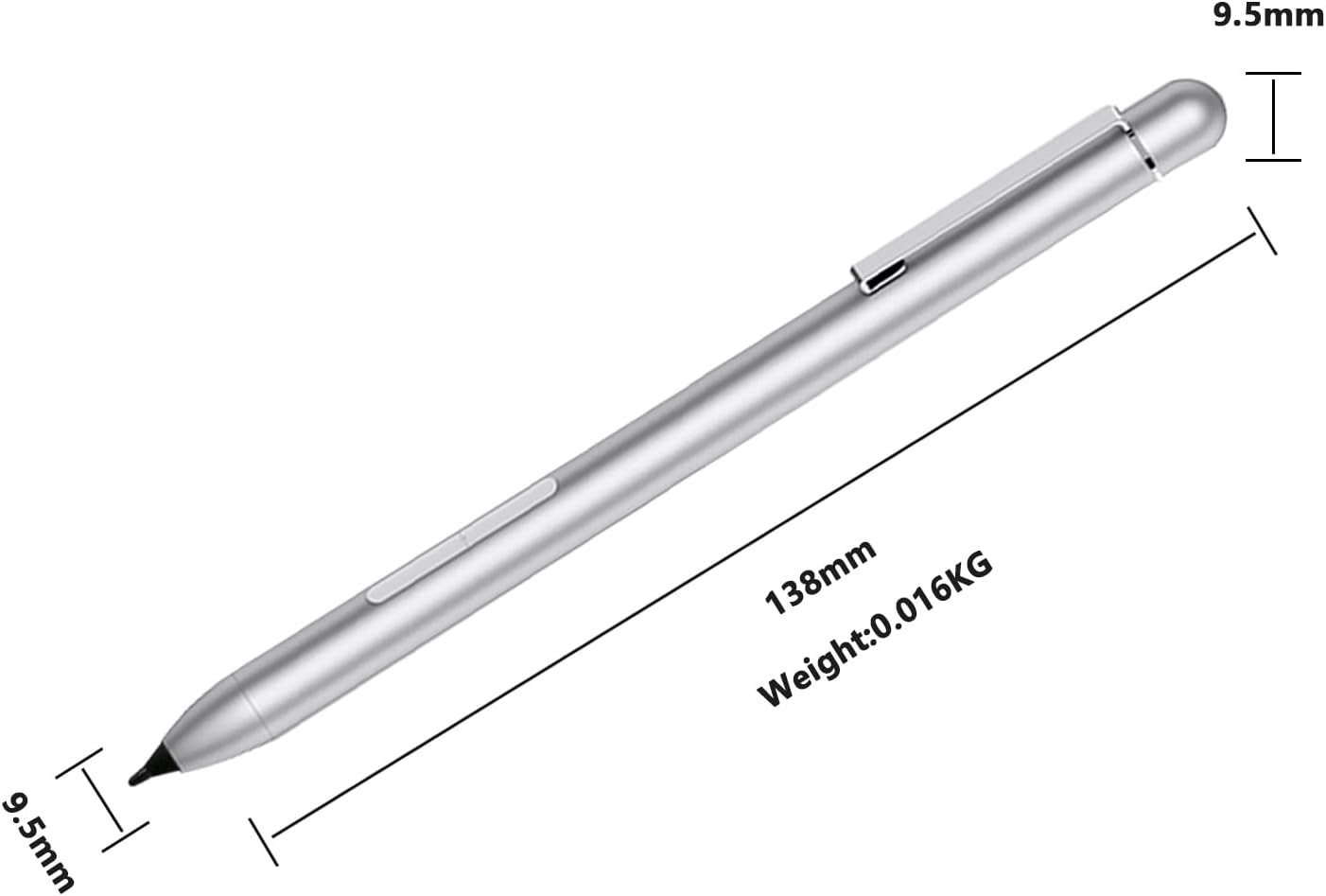 Lápiz óptico para HP EnvyPavilionSpecter x360 2 en 1 pantalla táctil portátil, lápiz HP para HP Envy x360 15-bp0 15-bq0, x360 15-cn0 Pavilion x360