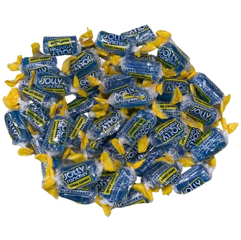 CandyKrave Jolly Rancher – Caramelos duros saborizados de alta calidad, envueltos individualmente, bolsa de dulces a granel, delicia de sabor a