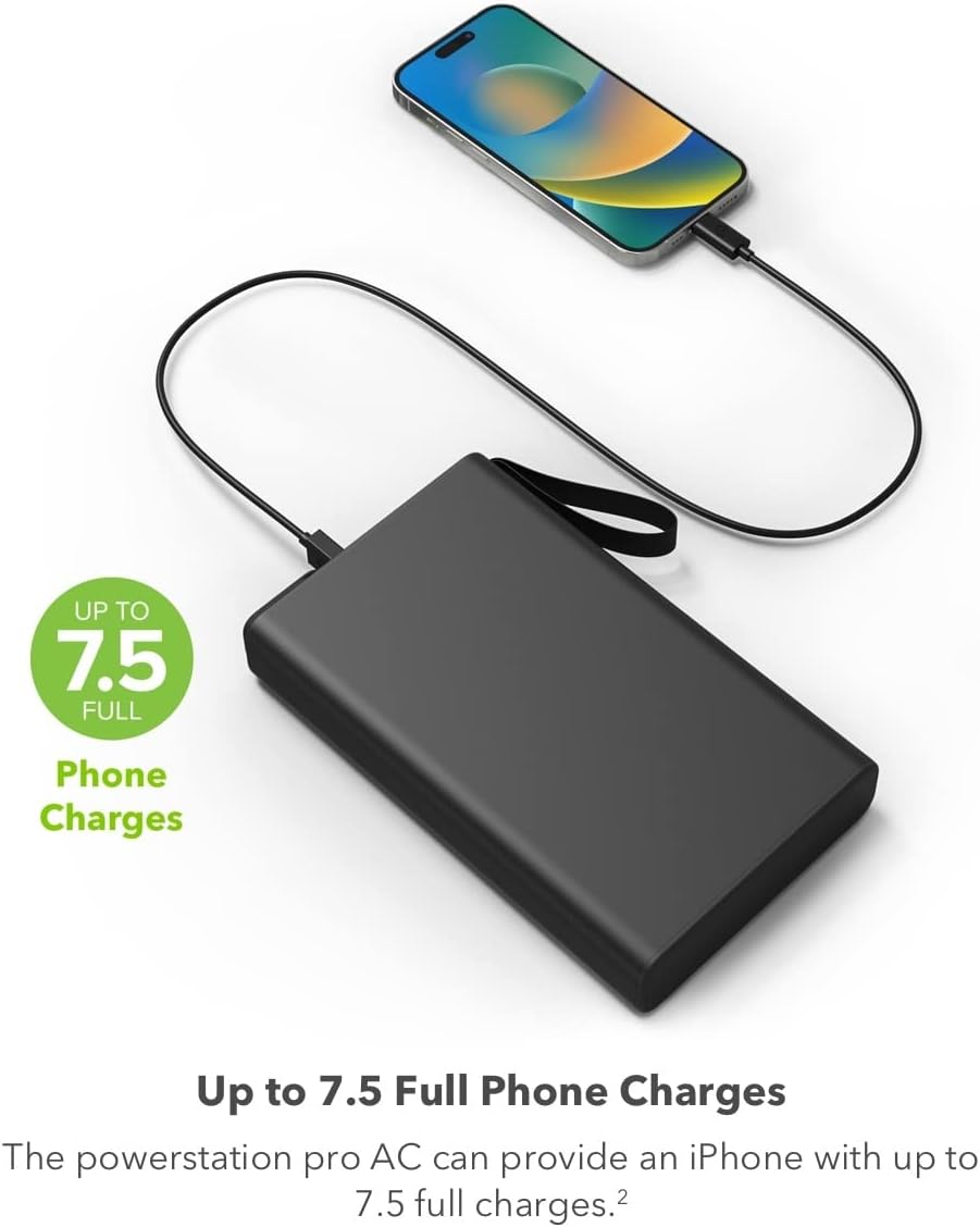 Mophie powerstation pro AC (2023) – Batería externa de 27,00 mAh compatible con MacBook y iPad y Powerstation XL Power Bank 2023-20,000 mAh, (2)