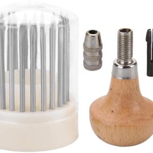 Juego de 23 herramientas de abalorios de ajuste de diamante, herramientas de abalorios Graver Beader para joyería de piedra de diamante herramienta Juego de 23 herramientas de abalorios de ajuste de diamante, herramientas de abalorios Graver Beader para joyería de piedra de diamante herramienta