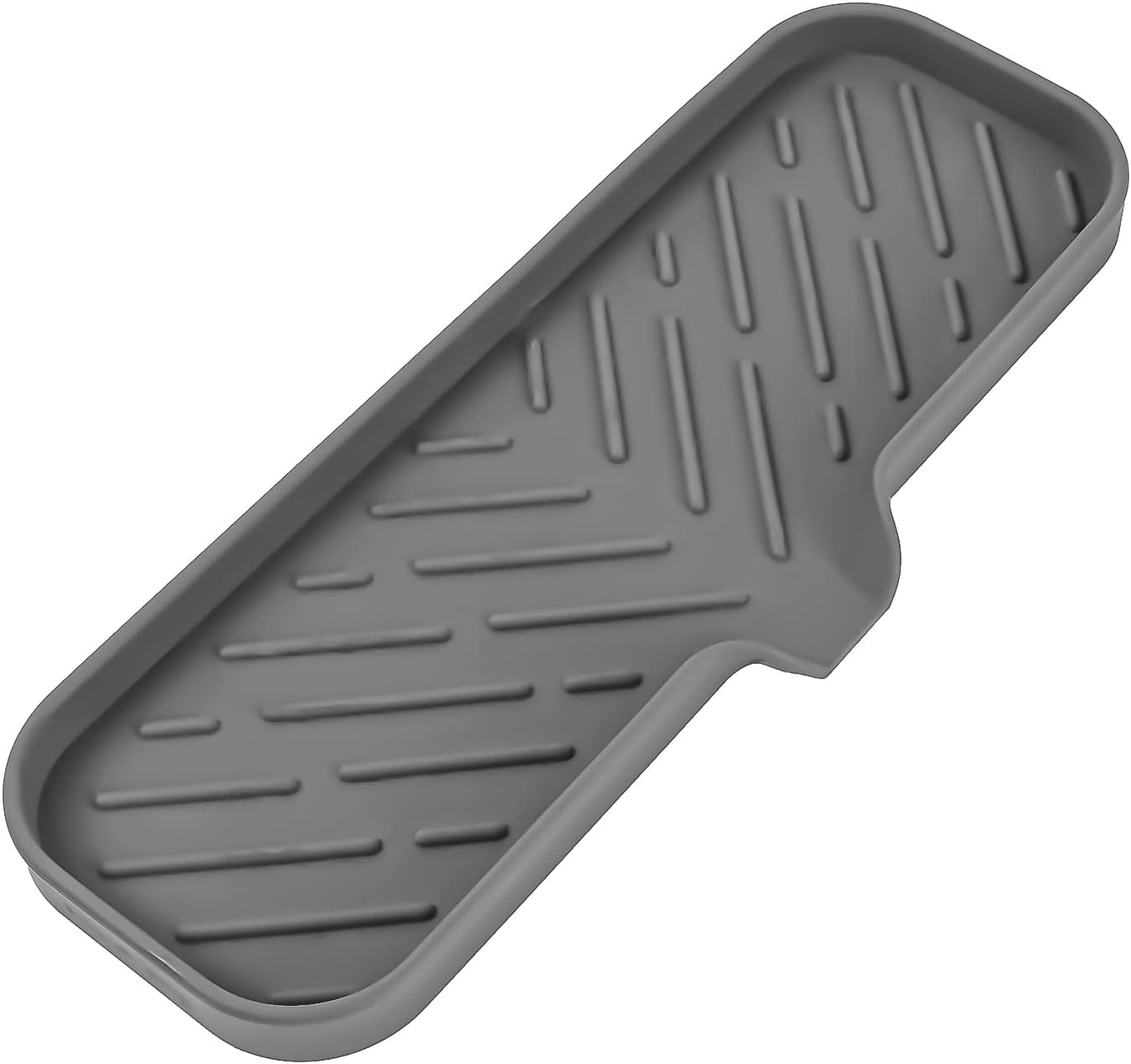 MicoYang Jaboneras de baño de silicona con boquilla de drenaje, organizador de fregadero de baño y cocina, soporte para esponja, bandeja de jabón